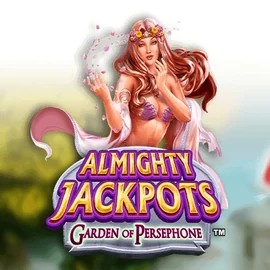 Almighty Jackpots: Garden of Persephone by Novomatic, showcased at betboom.ca – game logo