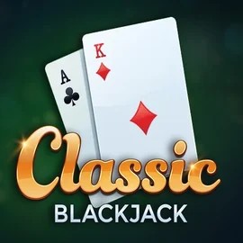 Classic Blackjack slot icon by Red Tiger Gaming, available at BetBoom Casino