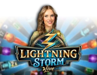Lightning Storm logo by Evolution at BetBoom Casino