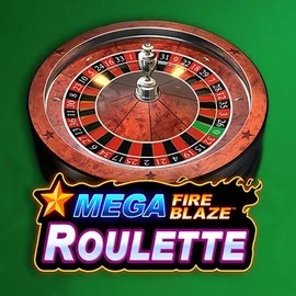 Mega Fire Blaze Roulette slot logo by Playtech at BetBoom Casino