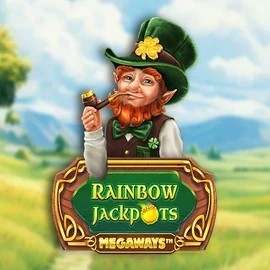 Rainbow Jackpots Megaways by Red Tiger Gaming, showcased at betboom.ca – game logo
