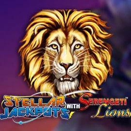 Stellar Jackpots with Serengeti Lions logo by Lightning Box Game BetBoom Casino
